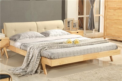 wood bed frame